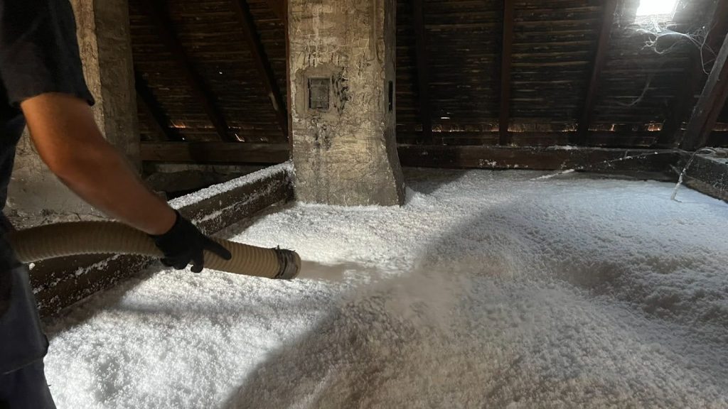 Was ist offen aufgeblasene Dämmung?